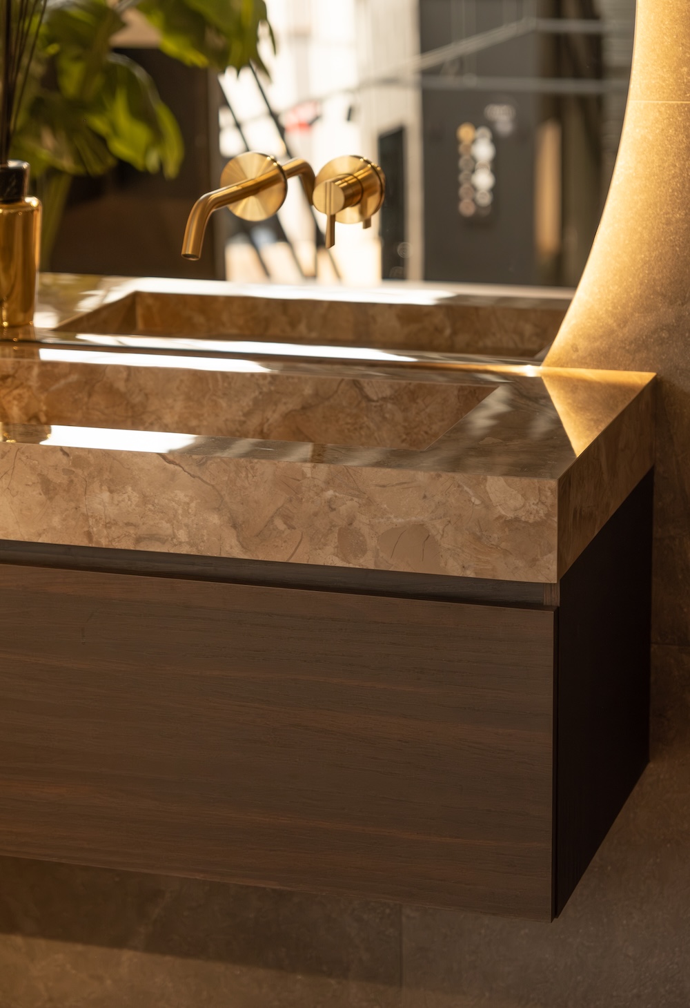 Detail in de showroom