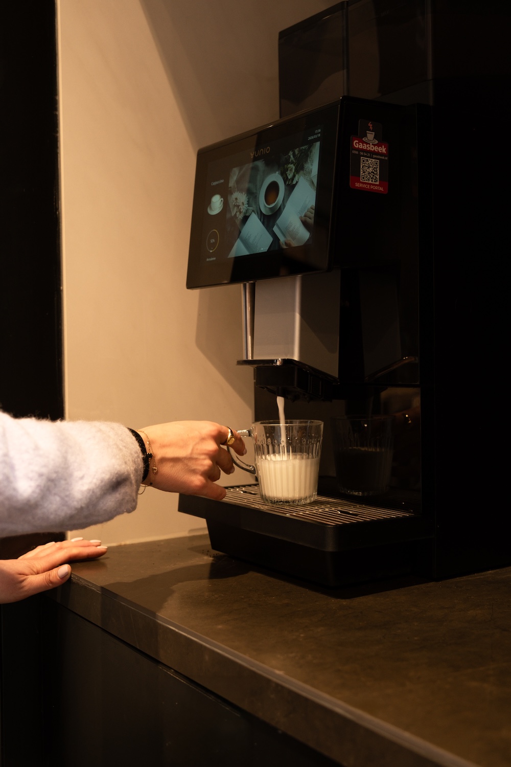 Welkom met koffie